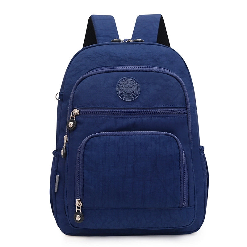 Waterproof 18 Inch Solid Color Holiday Daily School Backpack