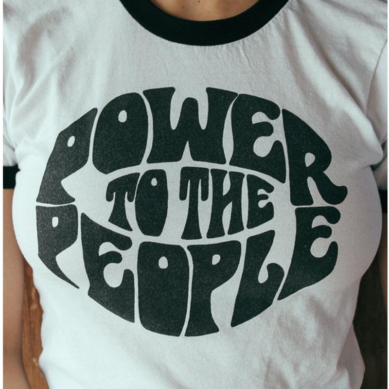 Power To The People Tee