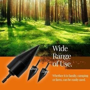 Firewood drill bit(New Year Sale- Save 48% OFF)