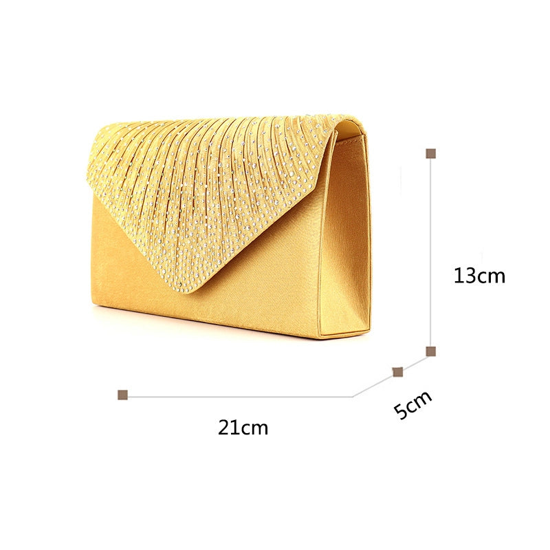 Clutch Women's Fashionable Elegant Dress Evening Bag Underarm Bag Shoulder Crossbody Handbag