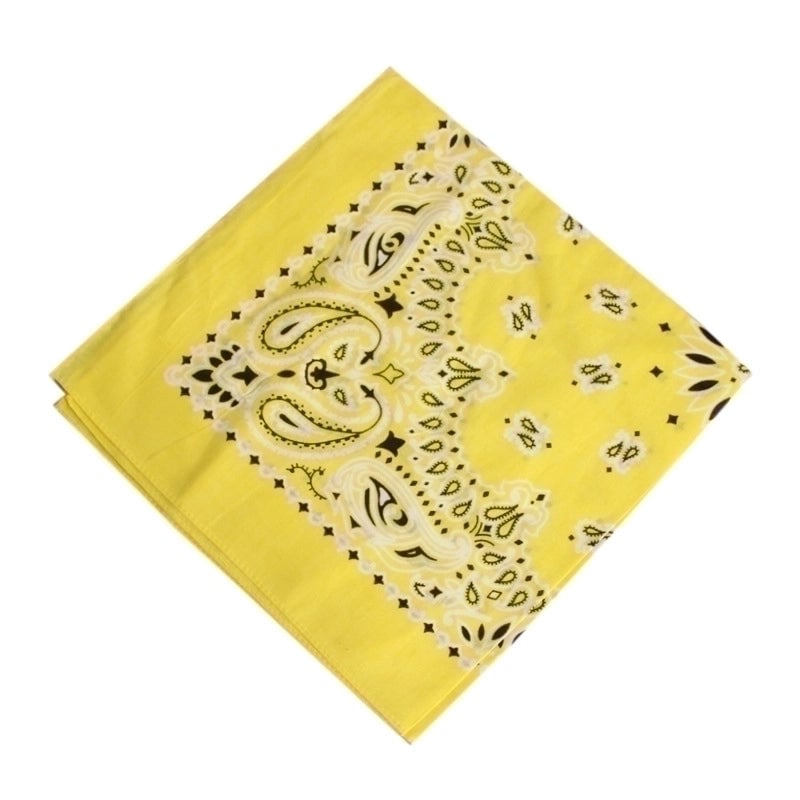 Unisex Retro Ethnic Style Flower Cotton Patchwork Bandanas