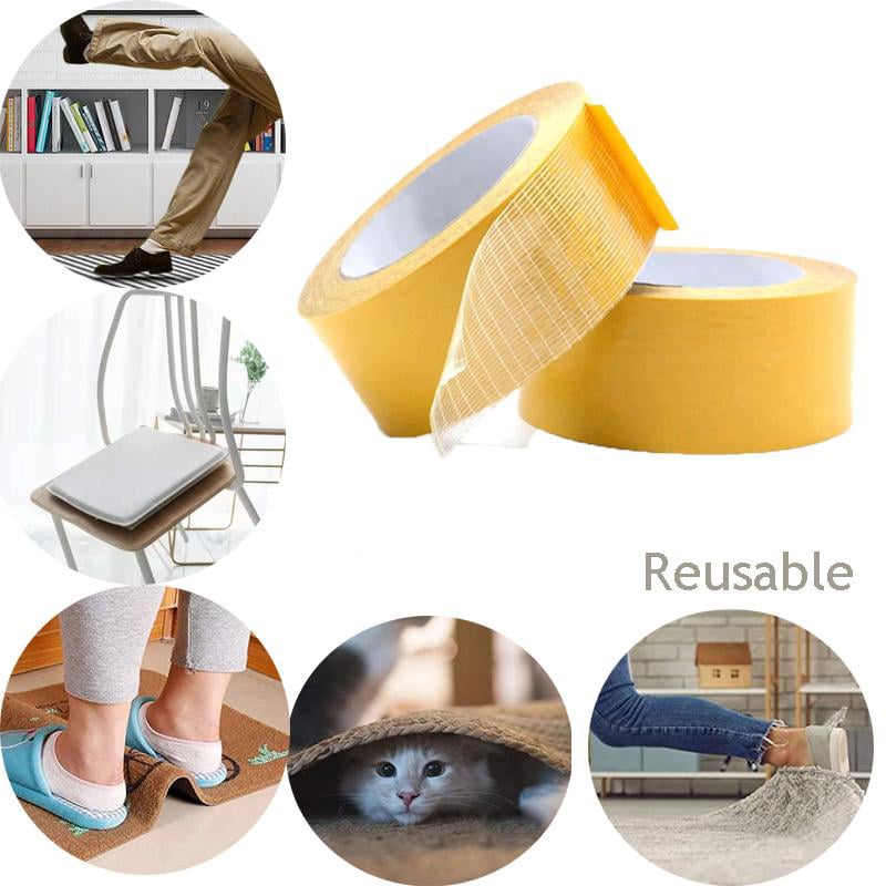 🔥BIG SALE - 47% OFF🔥Strong Adhesive Double-sided Mesh Tape( Length : 65.6ft | Width : 1.2 in )