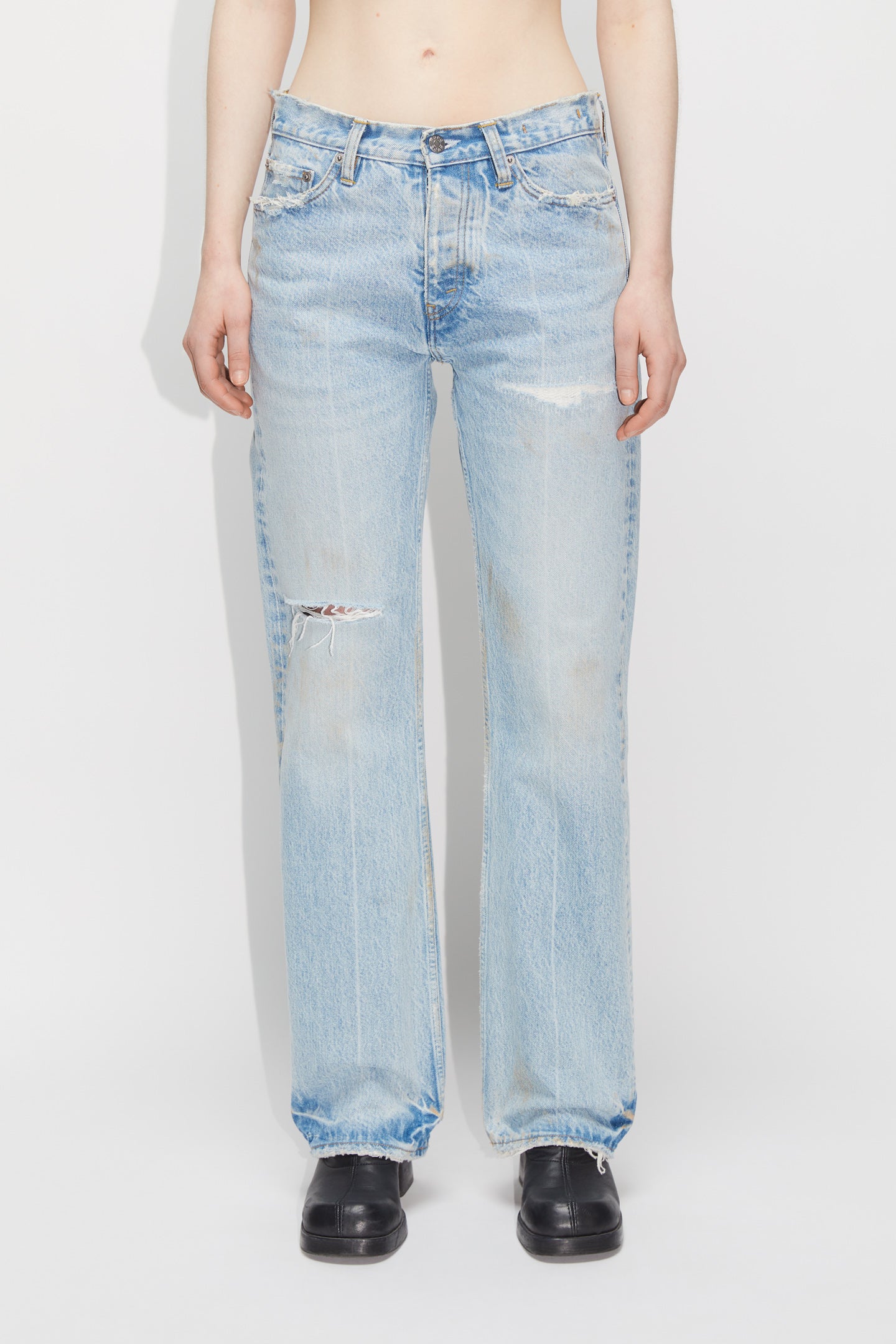 Relaxed Bootcut Jeans