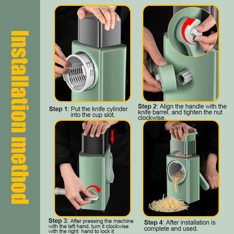 Hand-Operated Vegetable Cutter