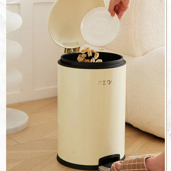 New Luxury Trash Can With Foot Pedal & Lid