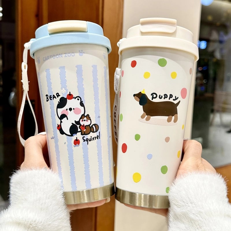 Casual Cute Multicolor 201 Stainless Steel 316 Stainless Steel Water Bottles 1 Piece