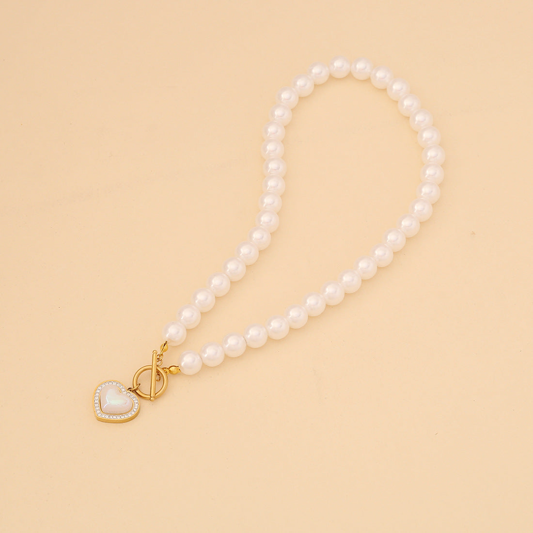Fashion Heart Heart Stainless Steel Handmade Necklaces