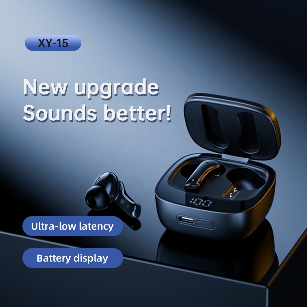 XY-16  TWS ANC Earbuds Bluetooth Waterproof Over-Ear Headphones Call Noise Reduction Wireless Gaming Earbuds