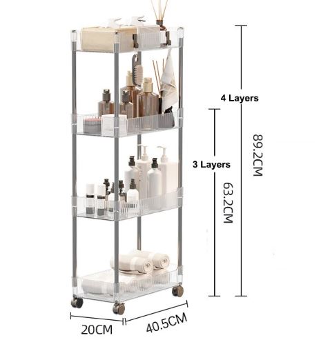 Acrylic Smart Trolley