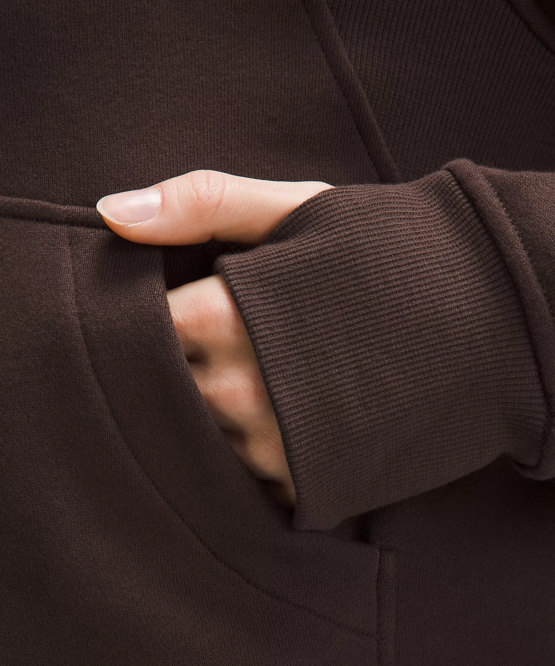 lululemon Scuba Oversized Funnel-Neck Half Zip