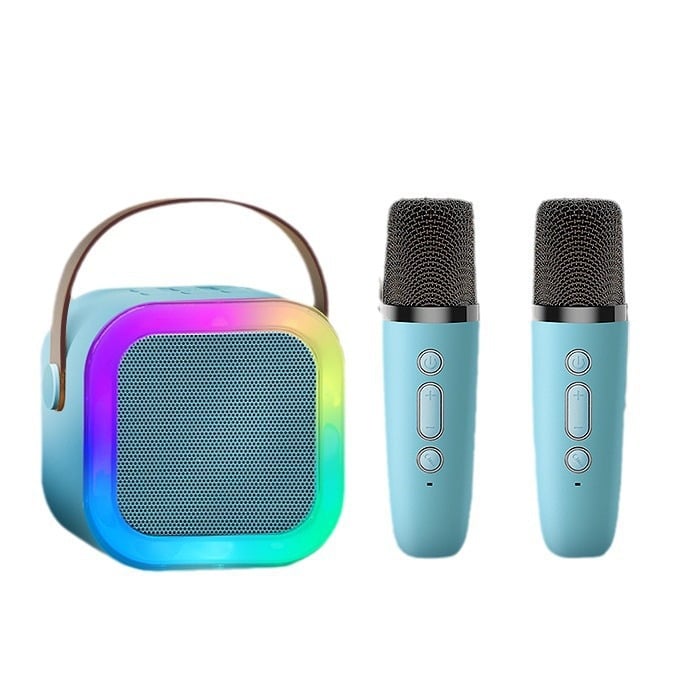 🎵Mini Karaoke Machine for Kids with Wireless Microphones