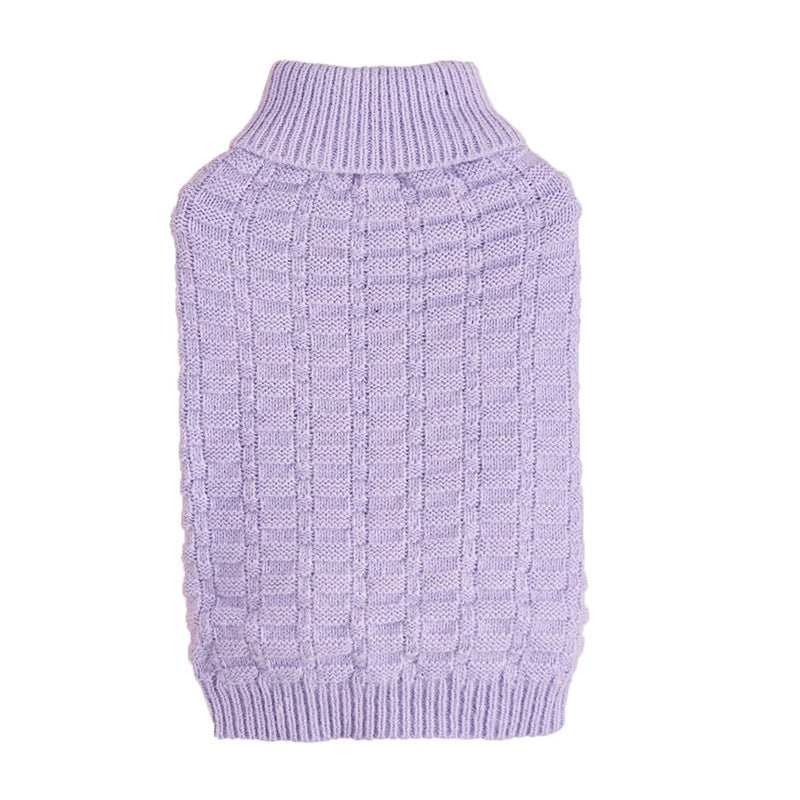 Minimalist Acrylic Solid Color Pet Clothing