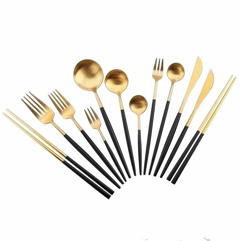Casual Solid Color Stainless Steel Tableware 1 Piece