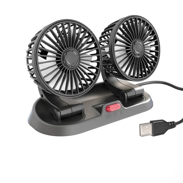 🔥HOT SALE🔥2023 Newly Double Cooling Car Fan