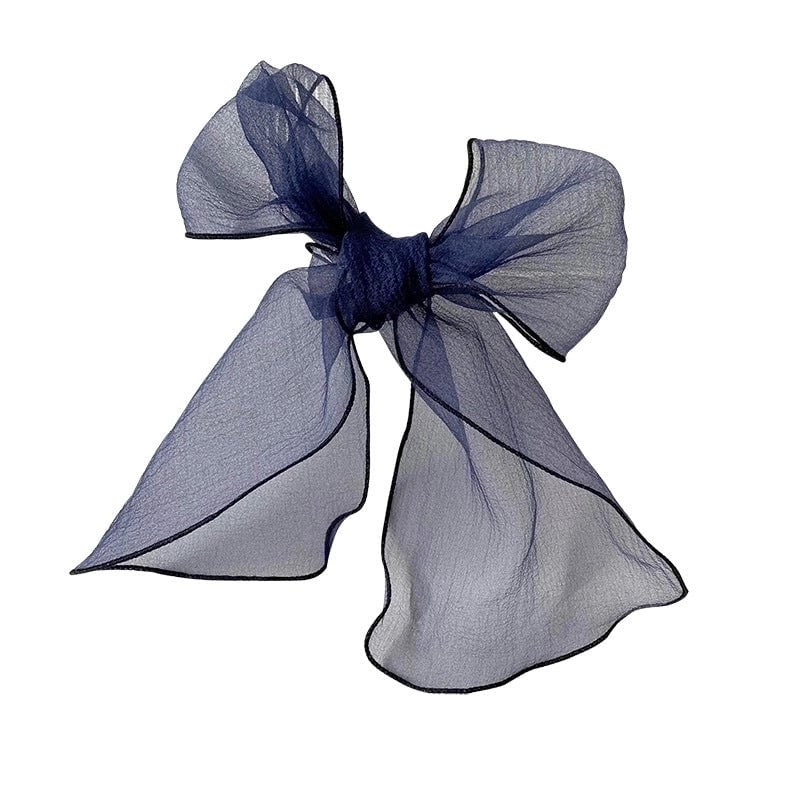 Women's Cute Sweet Solid Color Organza Silk Scarf