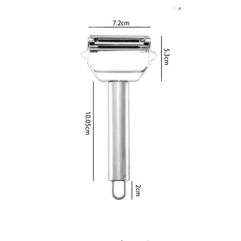 Dual Blade Peeler Stainless Steel