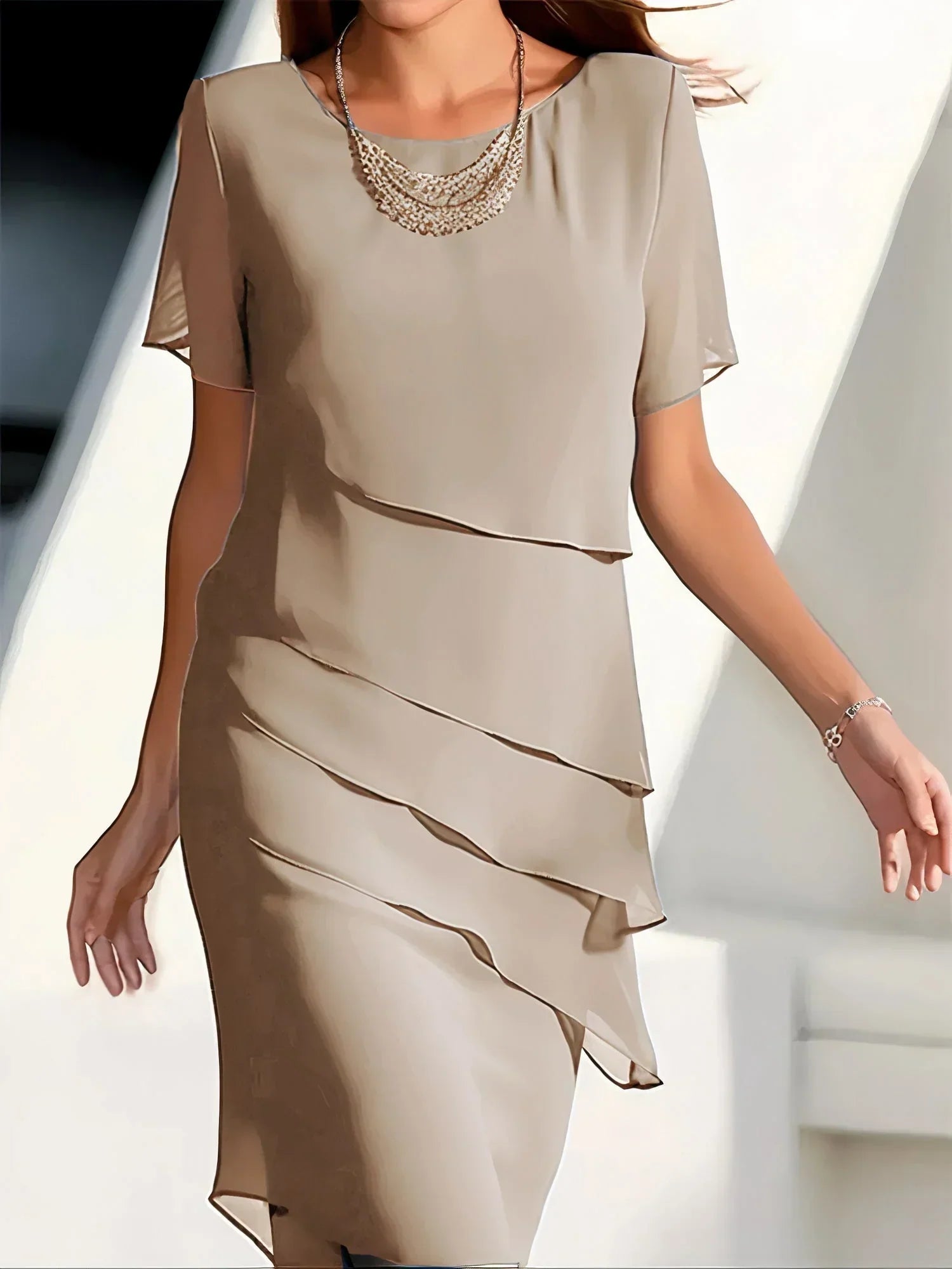 Ivy | Elegant layered dress