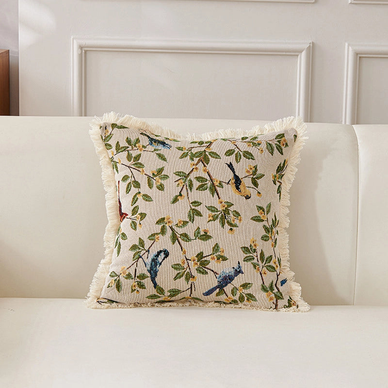 Minimalist Classic Style Geometric Cotton And Linen Pillow Cases