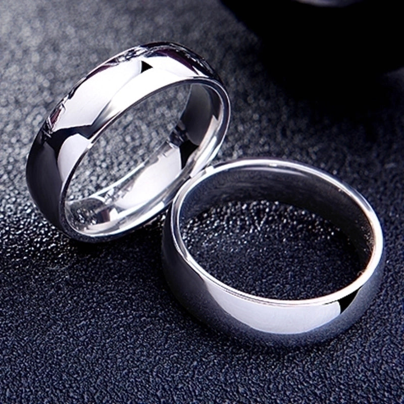 Minimalist U Shape Titanium Steel 18K Gold Plated Plating