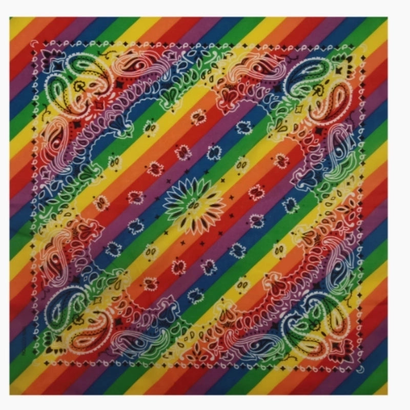 Unisex Hip-Hop Paisley Polyester Bandanas