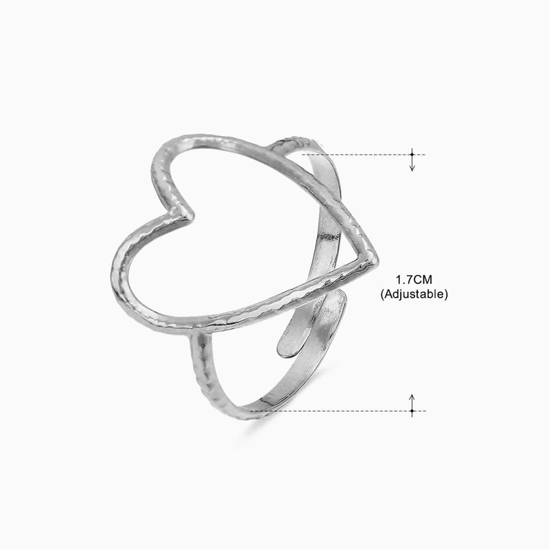 3 Pieces Basic Classic Style Geometric Leaf Stainless Steel Plating Open Rings
