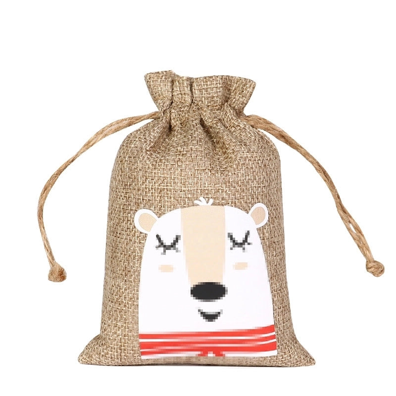 Christmas Linen Christmas House Christmas Tree Santa Claus Cute