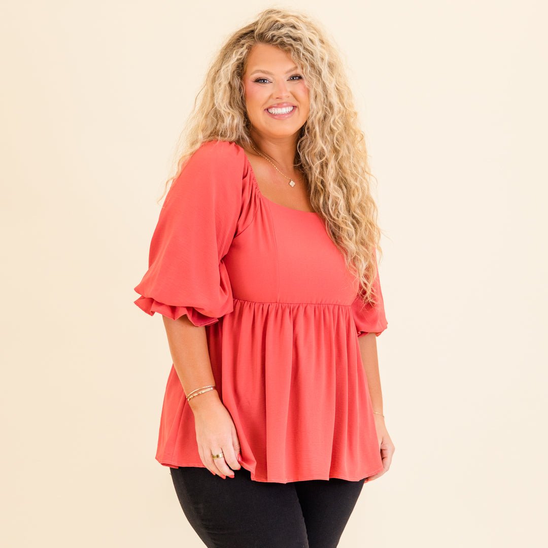 Create Opportunity Top. Mauve