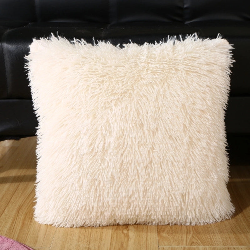 Fashion Solid Color Pv Velvet Throw Pillow Pillow Cases