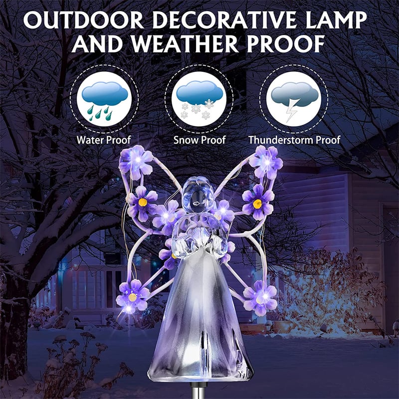 👼LAST DAY 49% OFF - Waterproof Solar Angel lights