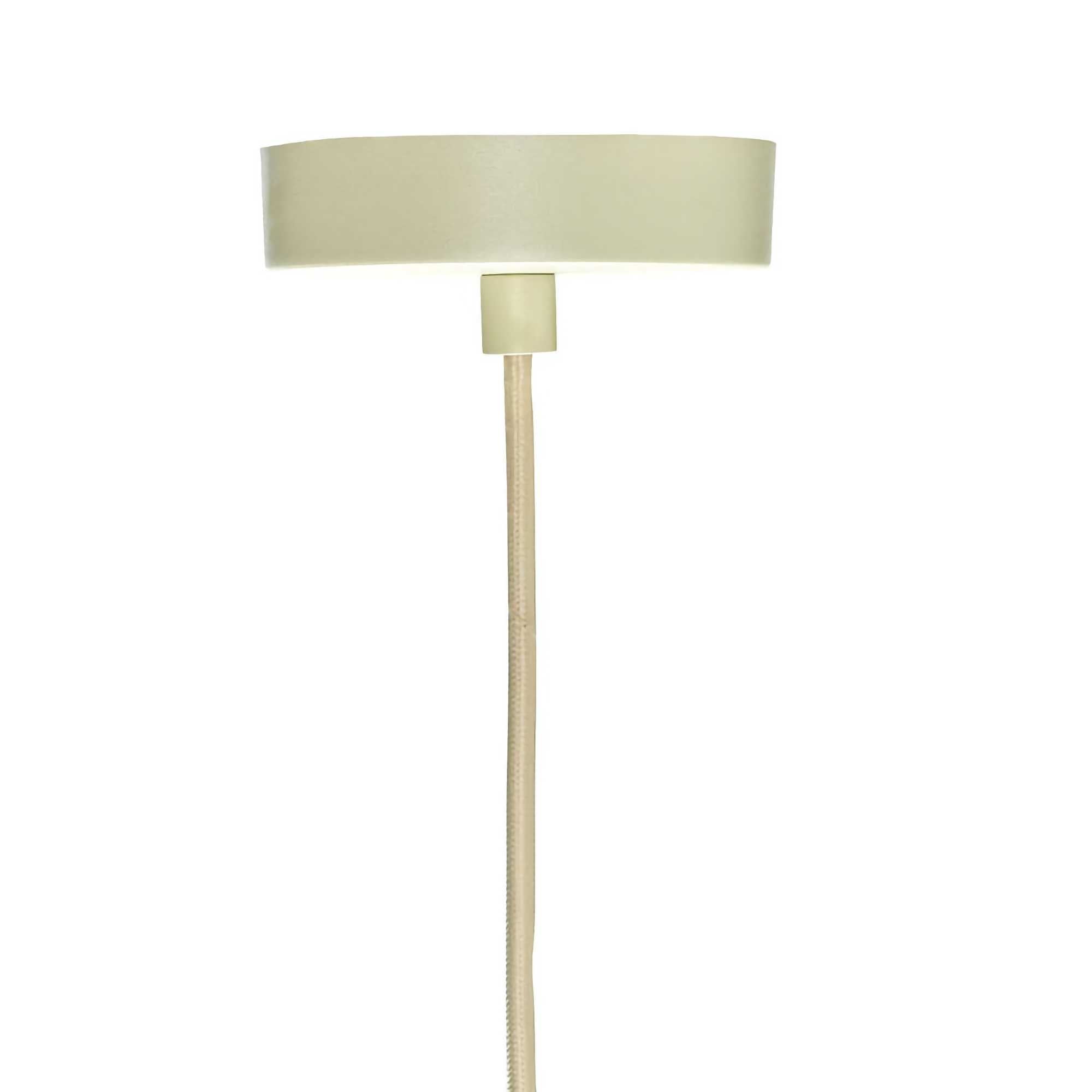 Hubsch Interior Solid Pendant Lamp. White/Sand