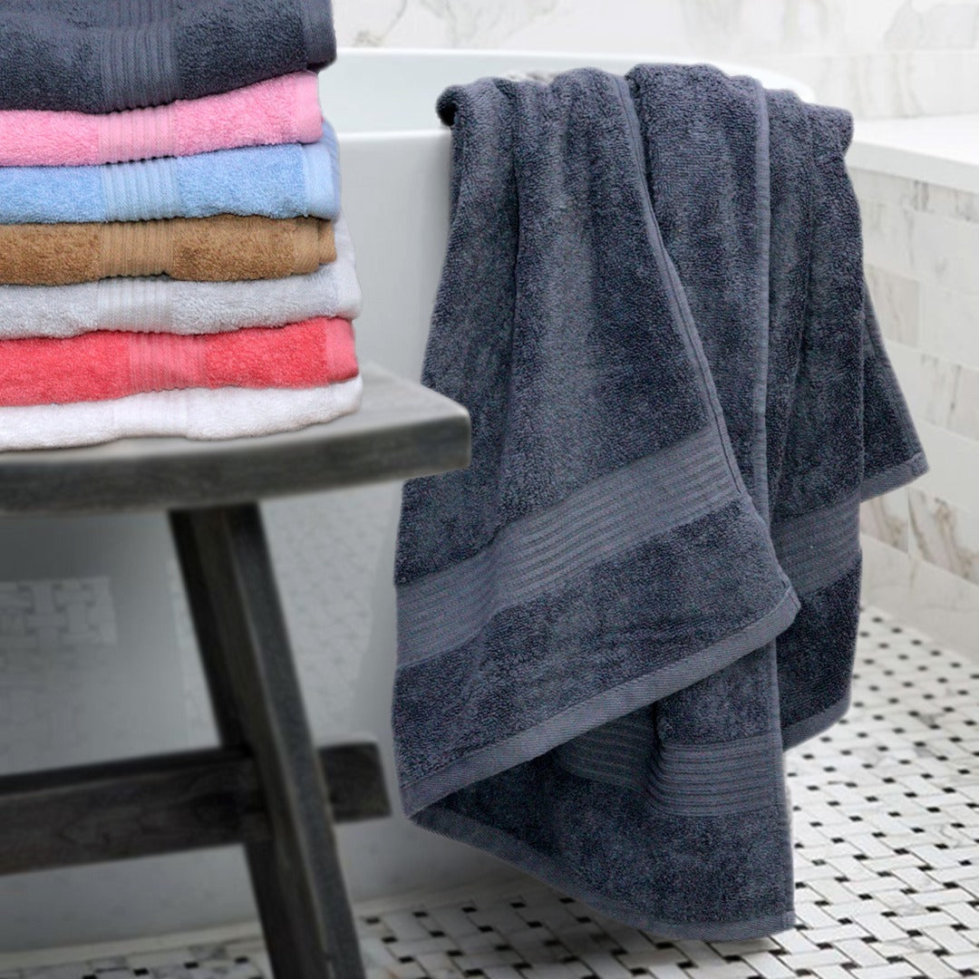 Colorful Lines Thick Shower Towel