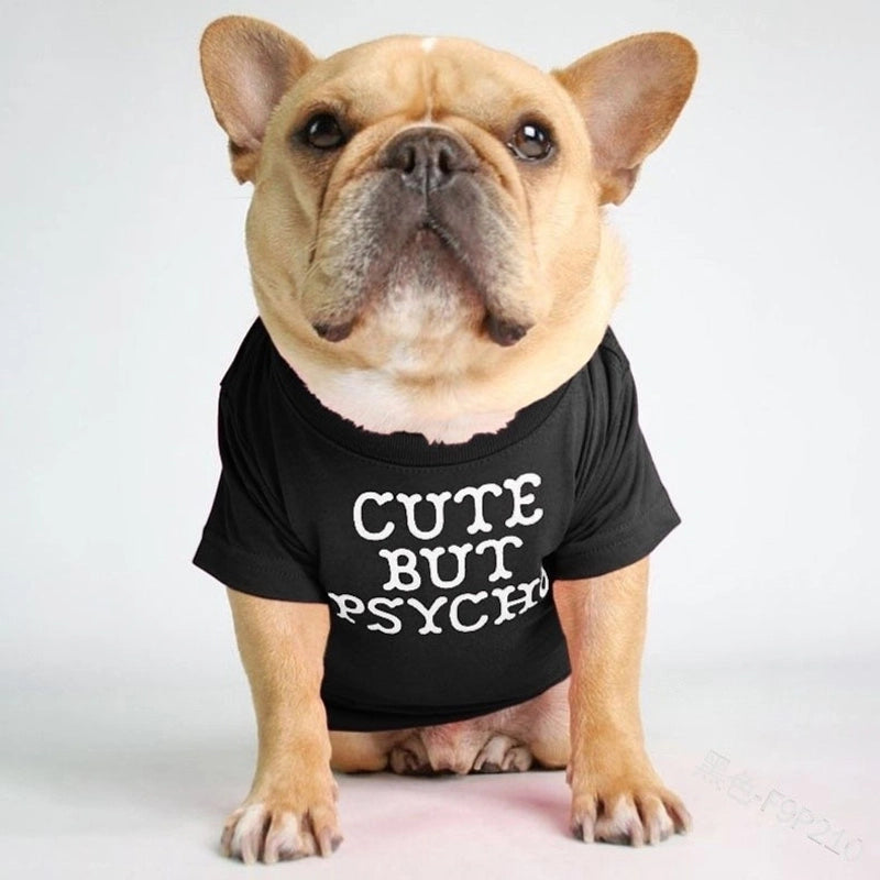 Fashion Cloth Letter Pet Clothing 1 Piece