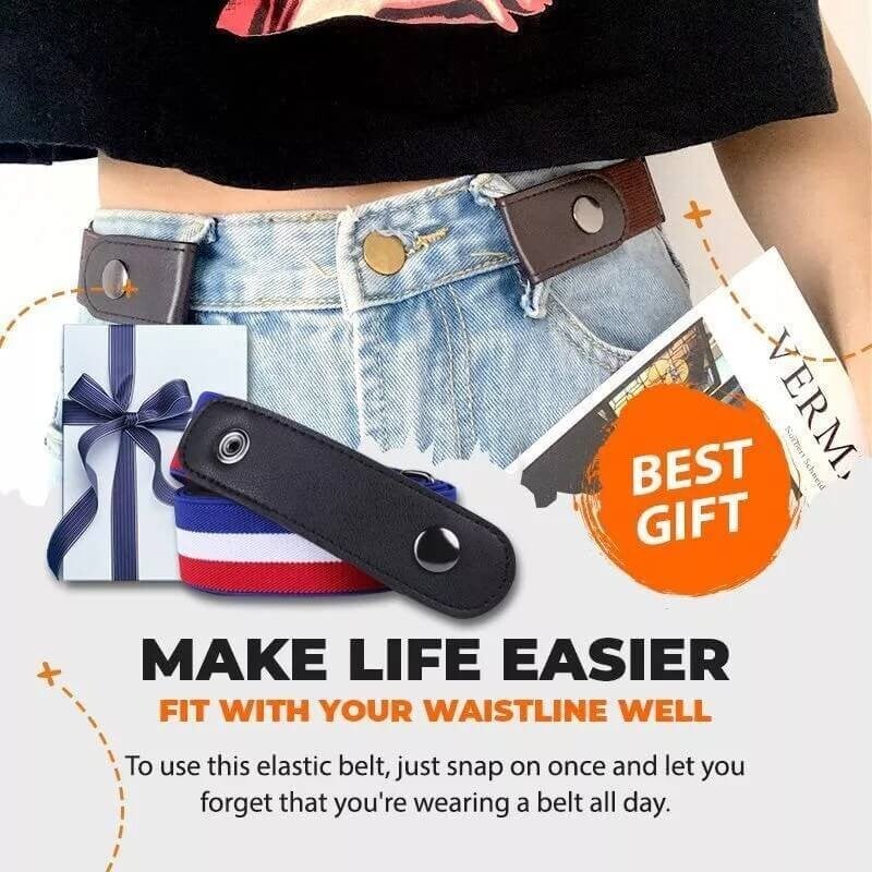 🔥BUY MORE SAVE MORE🔥- Buckle-free Invisible Elastic Waist Belts