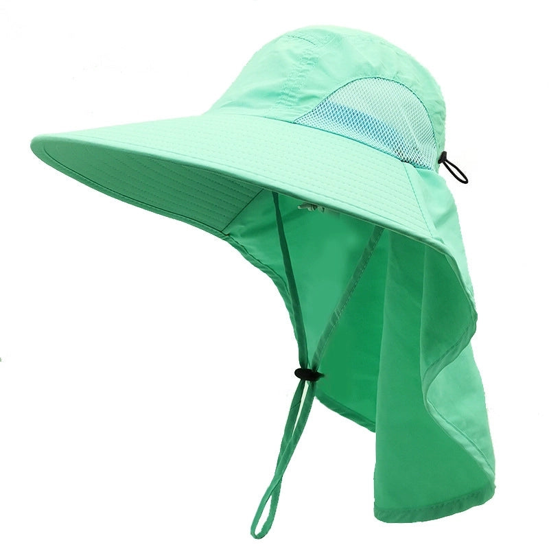 Women's Basic Solid Color Curved Eaves Bucket Hat