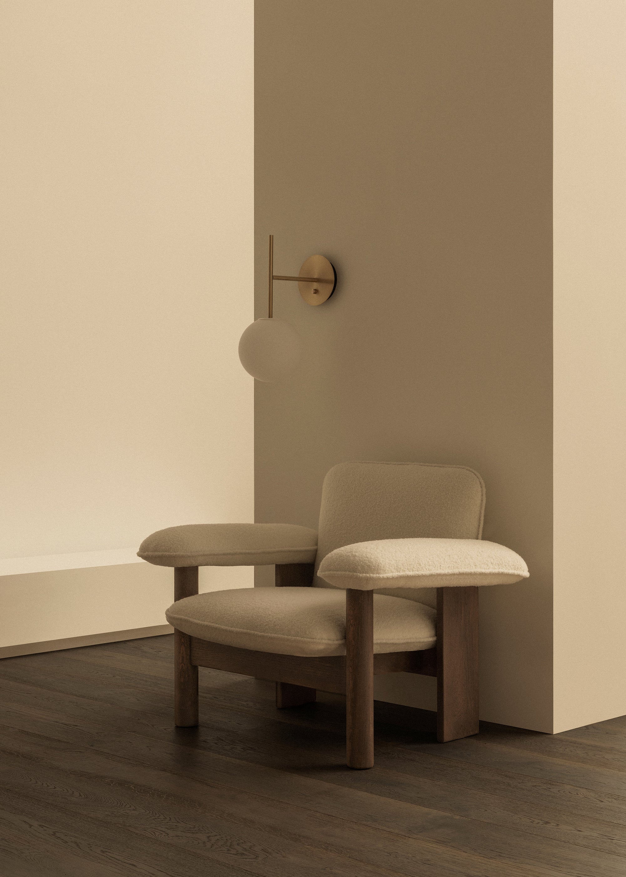 TR Bulb. Suspended Wall Lamp