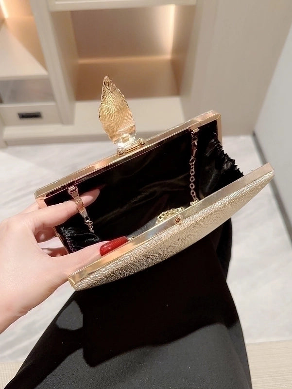 3 Pieces Women's Pu Leather Color Block Elegant Vintage Style Classic Style Square Buckle Clutch Bag Square Bag Evening Bag