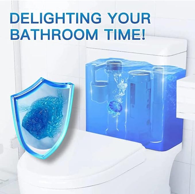 Toilet Bowl Cleaner Tablet with Hanging Ball. Toilet Cleaner