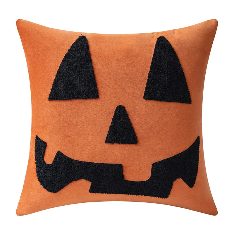 Halloween Minimalist Classic Style Letter Polyester Pillow Cases Couch & Sofa Decor