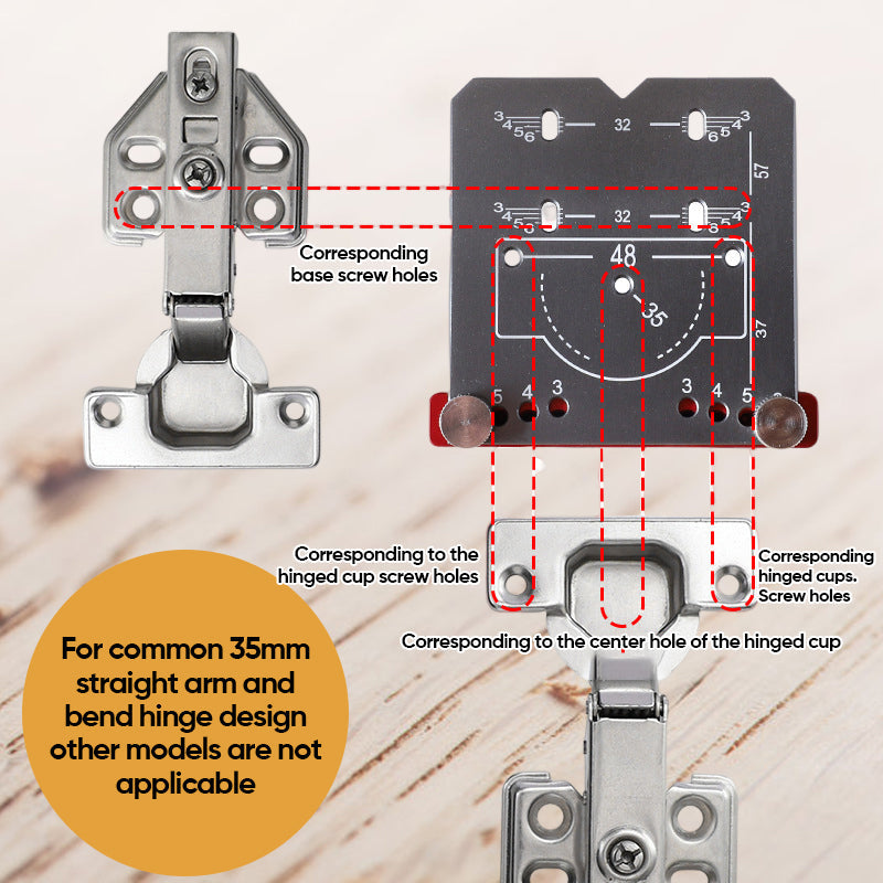 35mm Hinge Punch Locator