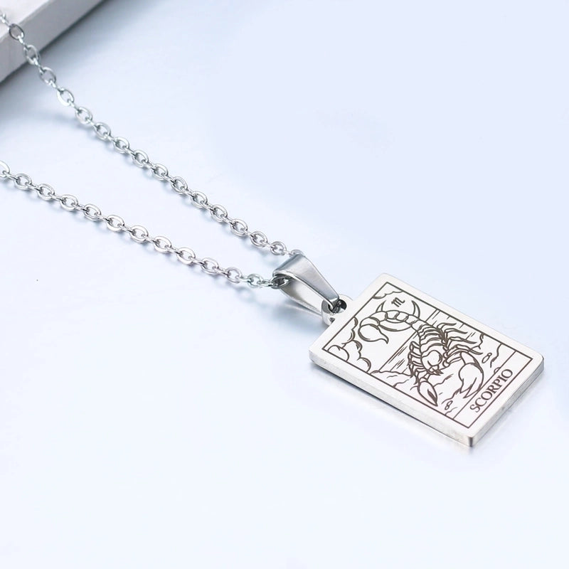 Minimalist Constellation Stainless Steel Plating Necklace