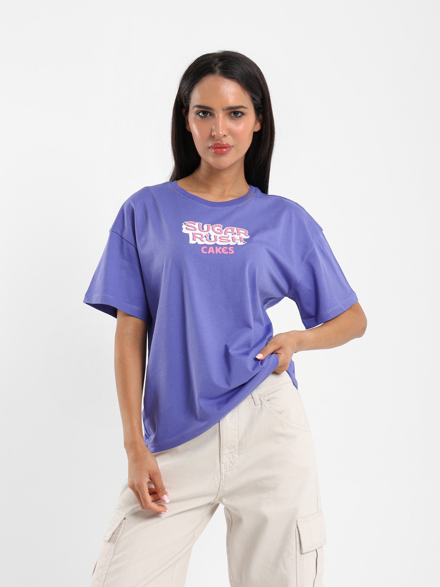 High-Low Loose Fit T-Shirt