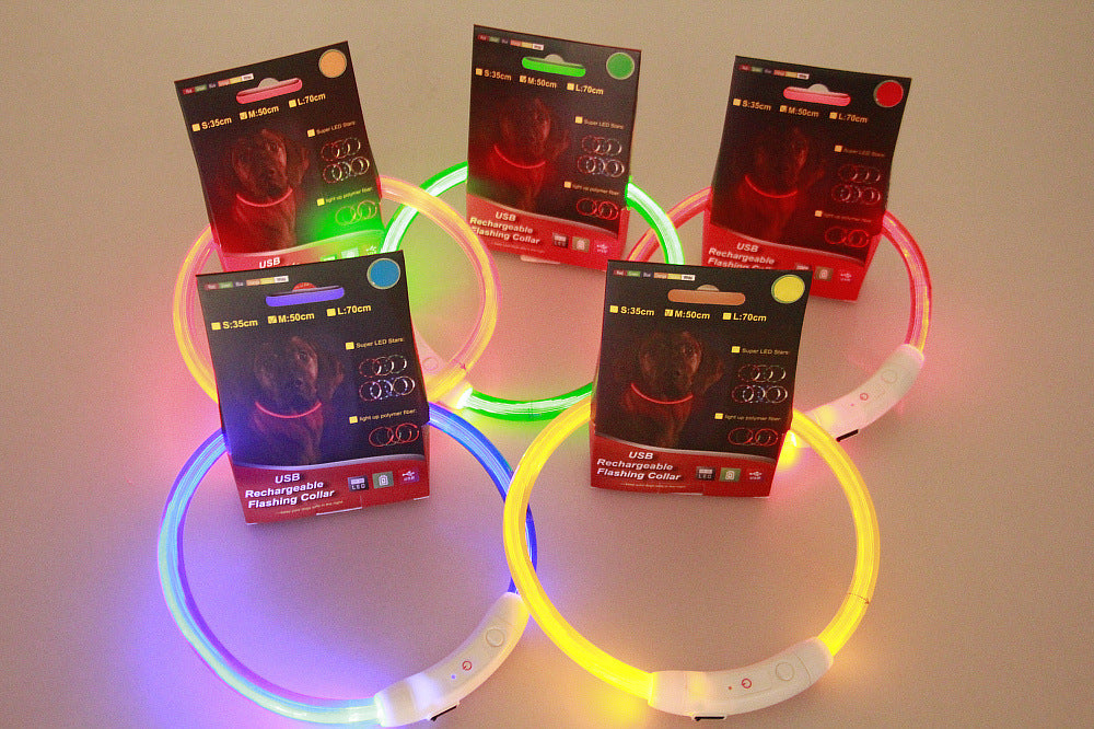 LED Glowing Collar For Pets