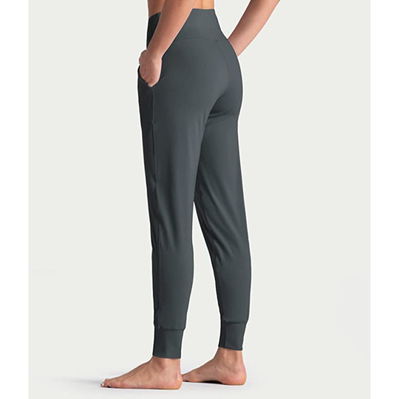 Joggers For Women High Waist Active Sweatpants Lightweight Tapered Lounge Yoga Athletic Pants With Pockets