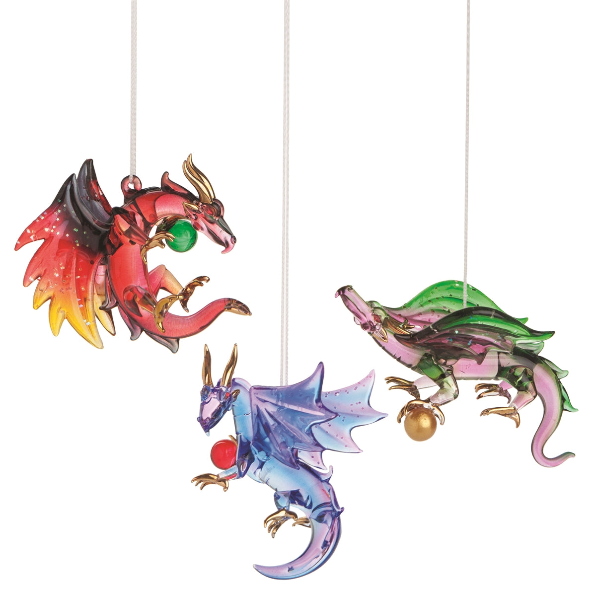 Magical Dragon Ornaments