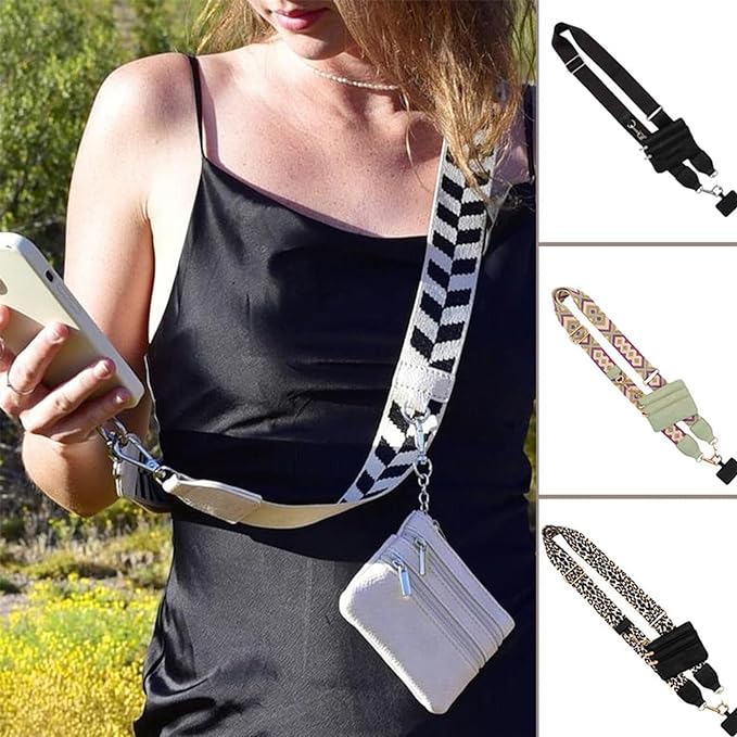 💖Last Day 49% OFF-Phone Strap with Zippered Pouch