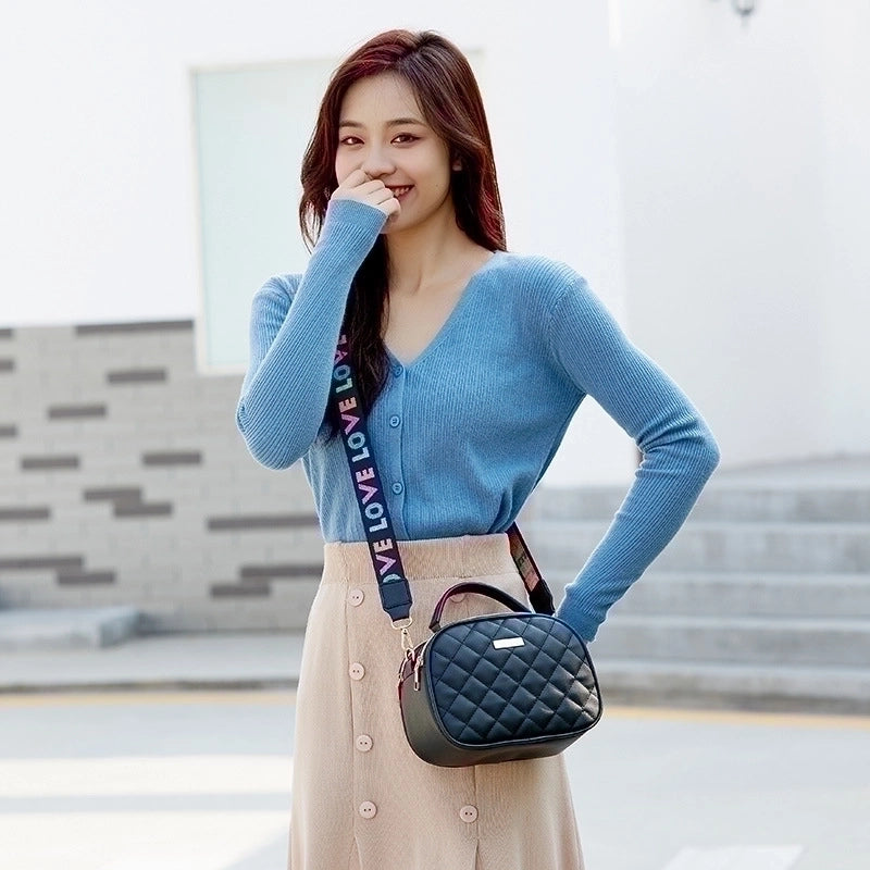 Women's Small Pu Leather Fashion Shoulder Bag