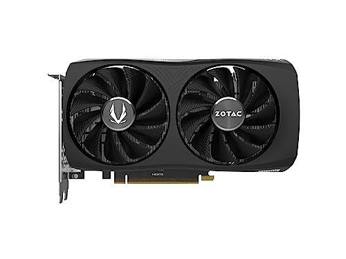 ZOTAC Gaming GeForce RTX 4060 - Tarjeta gráfica compacta para Juegos (8 GB). 8 GB. GDDR6. 128 bits. 17 Gbps. PCIE 4.0. ZT-D40600H-10M