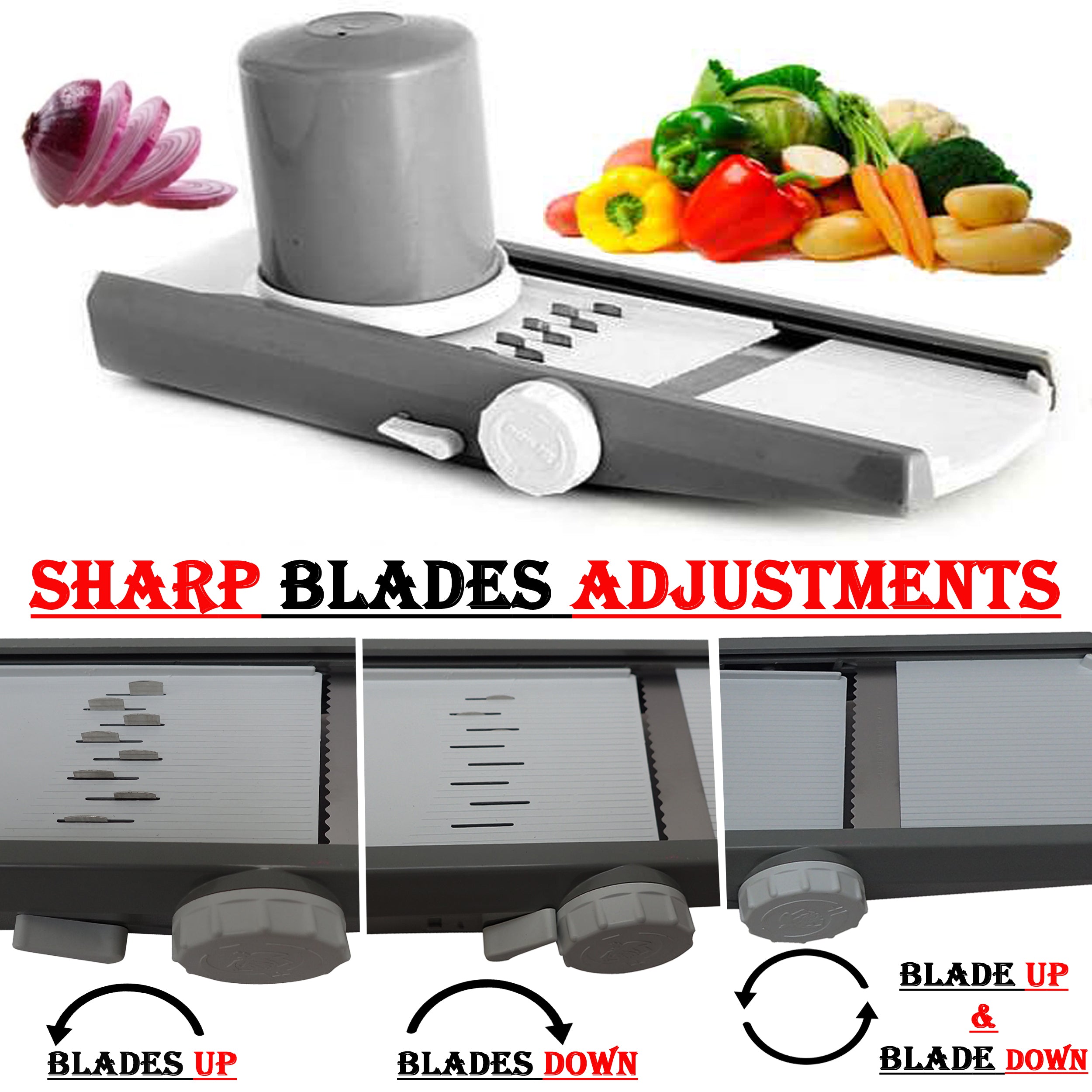 Bruno Kitchen Masters & Vegetable Cutter Vegetable Slicer