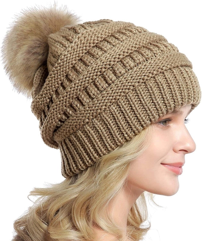 Women's Vintage Style Solid Color Eaveless Wool Cap