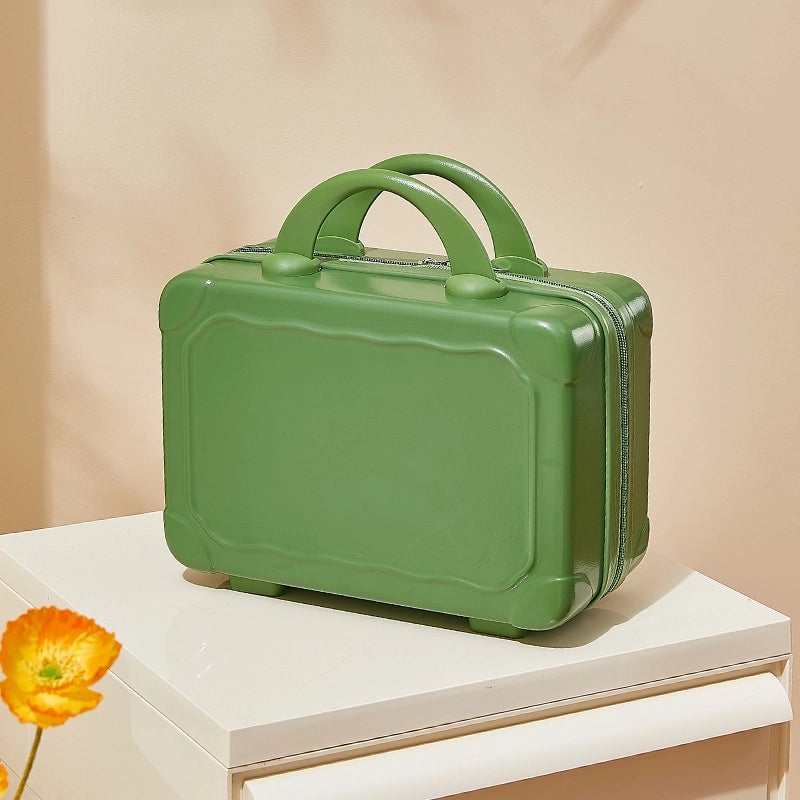 Suitcase Makeup Bag Small Case Zipper Women's Suitcase Short Distance Mini Storage Case Suitcase Accompanying Gift Bag